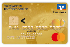 BusinessCard Gold BusinessCard Gold: Ansicht der Karte